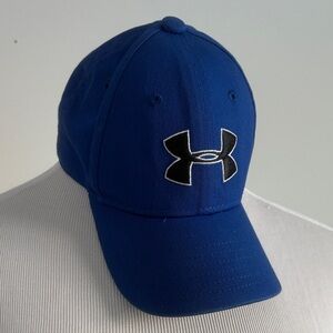 Under Armour Blue and Black Youth Cap